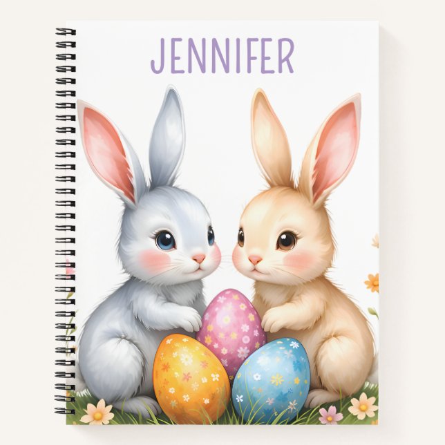 Cuaderno Bunnix de Semana Santa personalizada (Anverso)