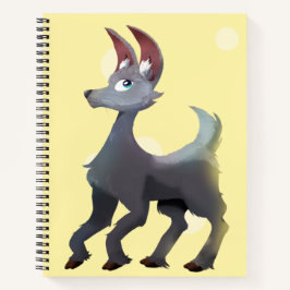 Cuaderno Bunny de la Alpaca - Gris/Iluminación máxima