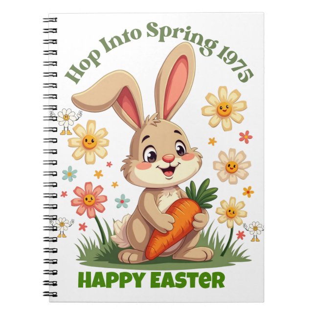 Cuaderno Bunny de la primavera de 1975 (Frente)