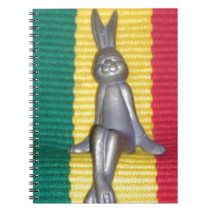 Cuaderno Bunny in Rasta Colours: Un toque de Groovy