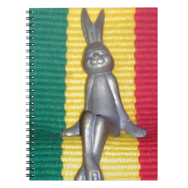 Cuaderno Bunny in Rasta Colours: Un toque de Groovy (Frente)