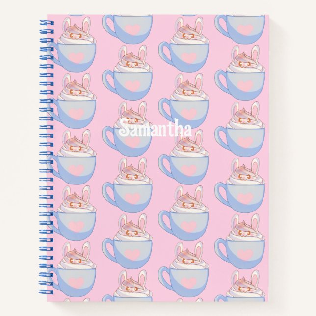 Cuaderno Bunny Latte Con Canela (Anverso)
