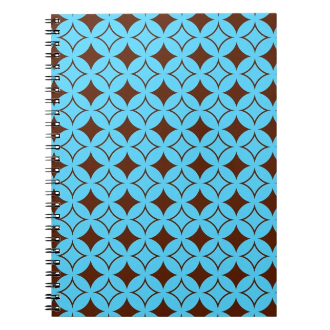 Cuaderno Buques azul y marrón (Frente)