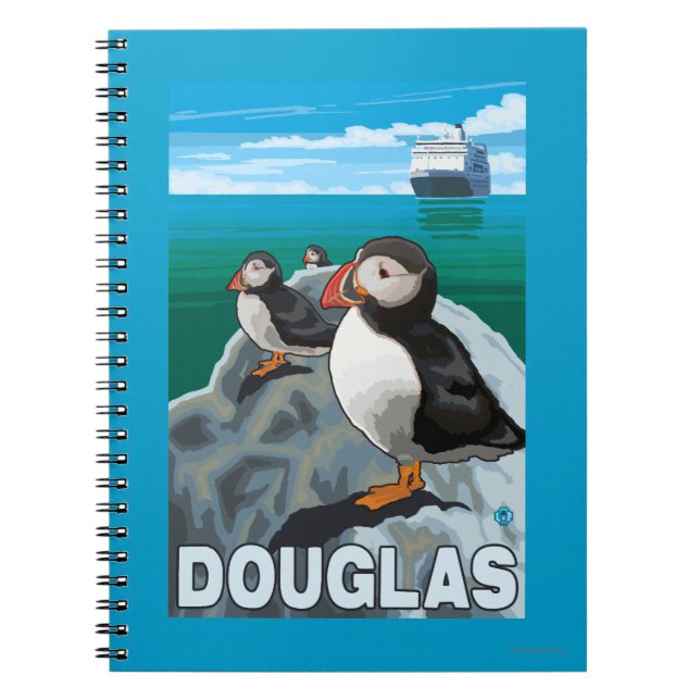 Cuaderno Buques de ultramar y cruceros - Douglas, Alaska (Frente)