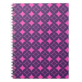 Cuaderno Buques rosa y morado