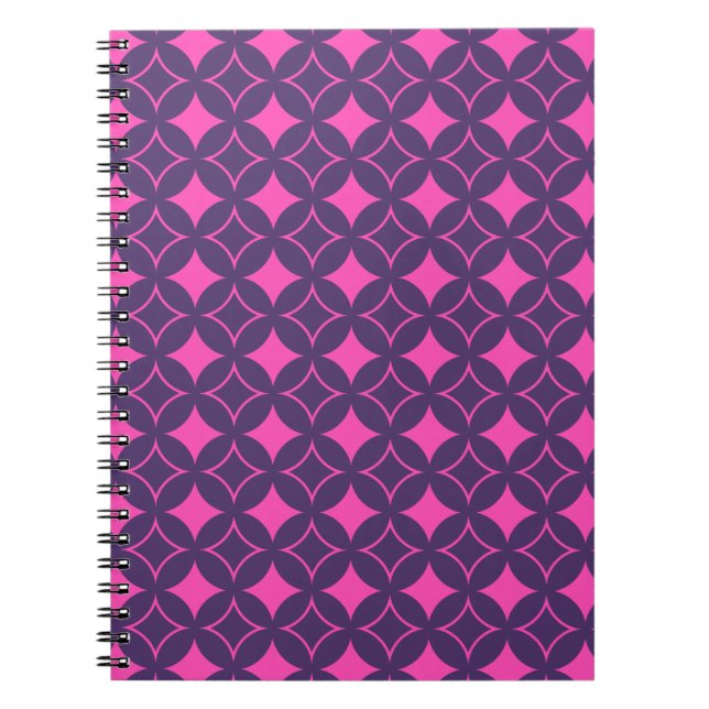 Cuaderno Buques rosa y morado (Frente)