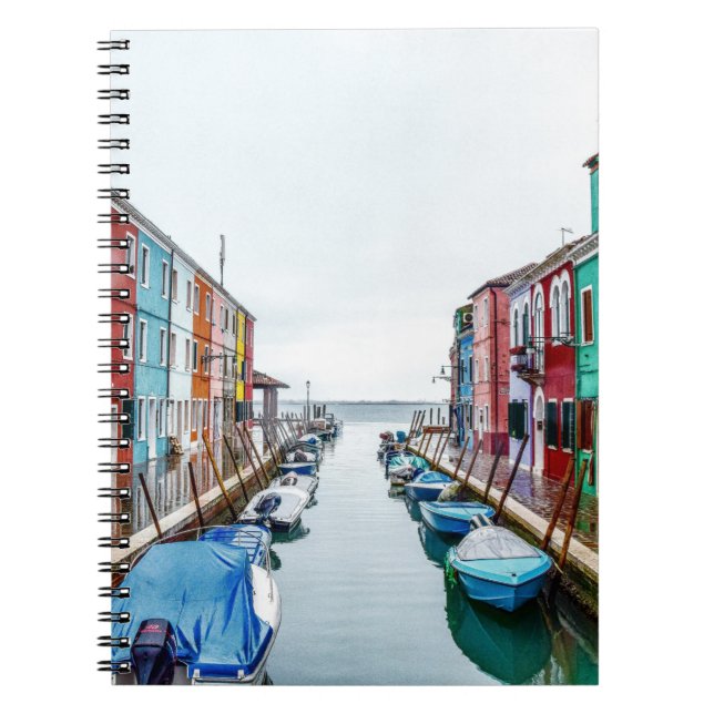 Cuaderno Burano Venecia Ciudad Metropolitana de Venecia Ita (Frente)