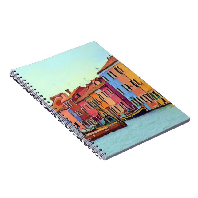 Cuaderno BURANO - Veneciana Laguna Venecia - Burano (Lado Derecho)
