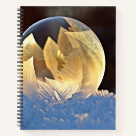 Cuaderno Burbuja de jabón en nieve