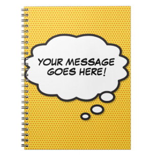 Cuaderno Burbuja de Pensamiento Divertida y Moderna para tu