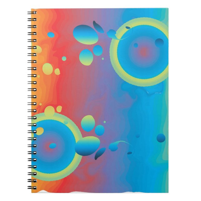 CUADERNO BURBUJAS COLORIDAS (Frente)