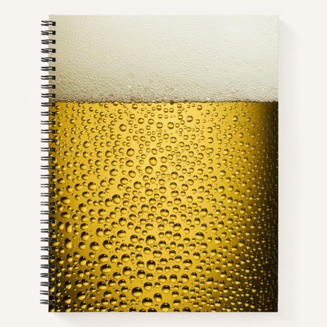 Cuaderno Burbujas de cerveza 1 (Anverso)