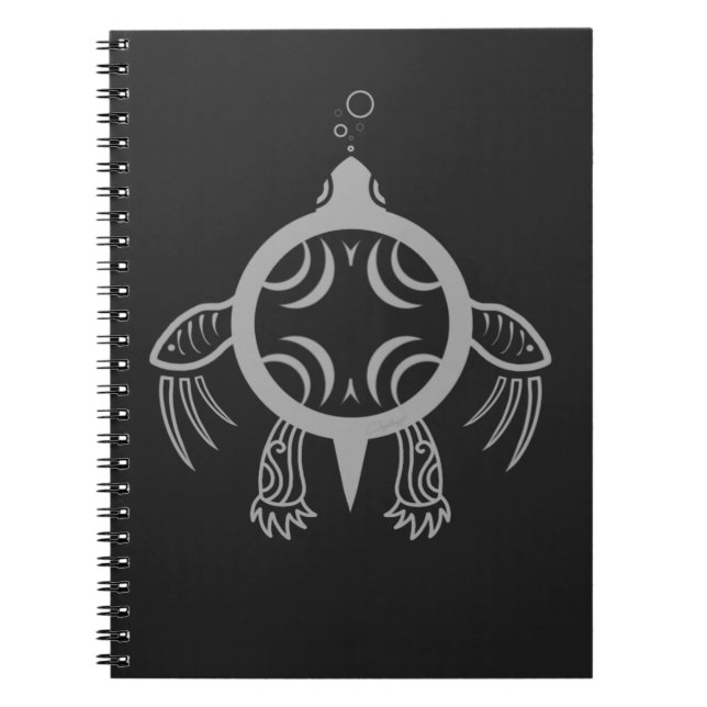 Cuaderno Burbujas de tortugas marinas (Frente)