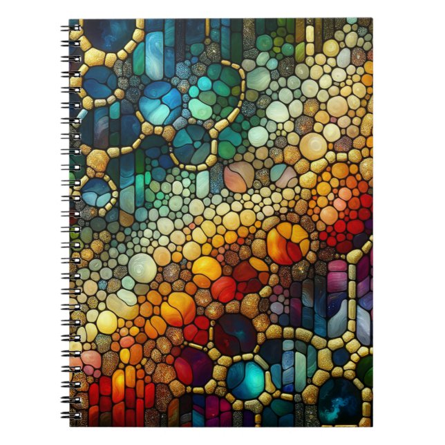 Cuaderno Burbujas del arco iris (Frente)