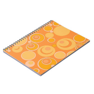 Cuaderno Burbujas en todas partes Naranja