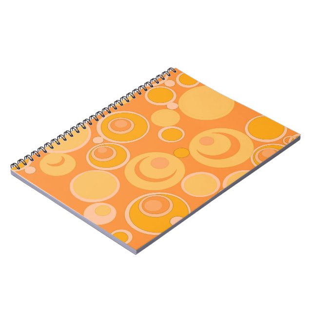 Cuaderno Burbujas en todas partes Naranja (Lado Izquierdo)