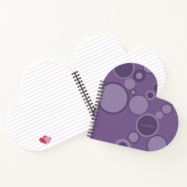 Cuaderno Burbujas moradas - ¡Tienes Esto! (Interior)