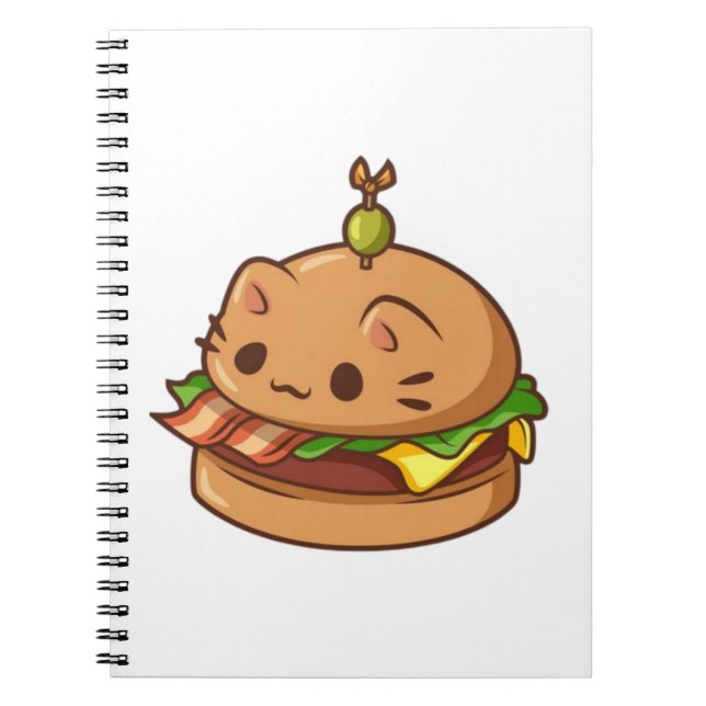 Cuaderno Burger de gatos 2 (Frente)