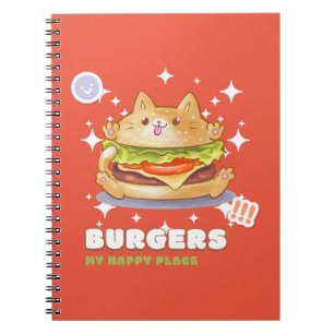Cuaderno Burgers My Happy Place