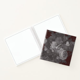 Cuaderno Burgundy Vida Floral Estilo de Vida con Estilo