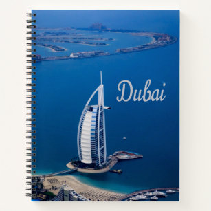 Cuaderno Burj Al Arab de Emiratos Árabes Unidos de Dubai
