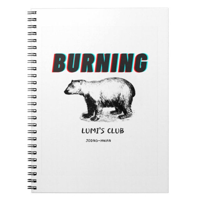 Cuaderno Burning Classic (Frente)