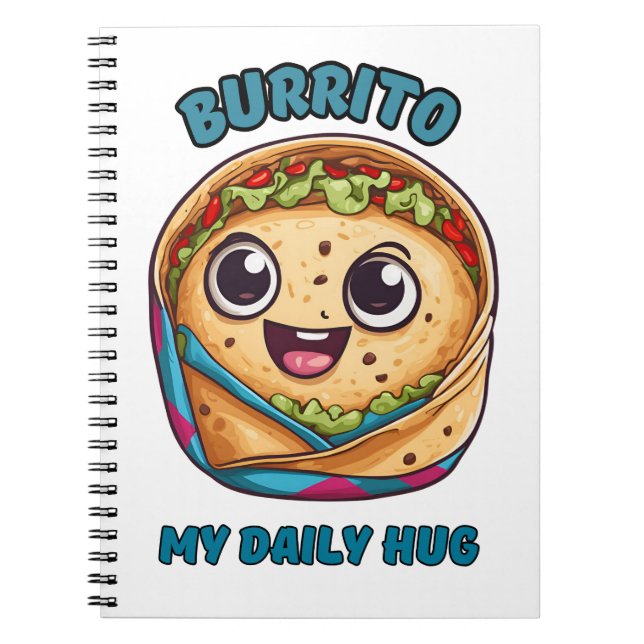 Cuaderno Burrito mi abrazo diario (Frente)