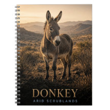 Burro Fauna de Matorrales Áridos ANIMAL