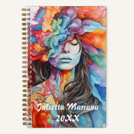 Cuaderno Burst of Smoke Custom name