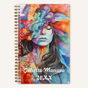 Cuaderno Burst of Smoke Custom name