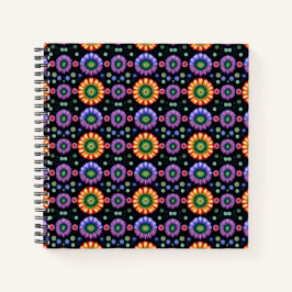 Cuaderno Burst psicodélico