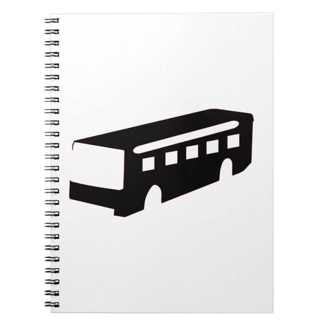 Cuaderno Bus Silhouette (Frente)