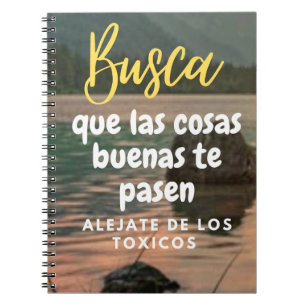 Cuaderno Busca que las cosas buenas pasen 