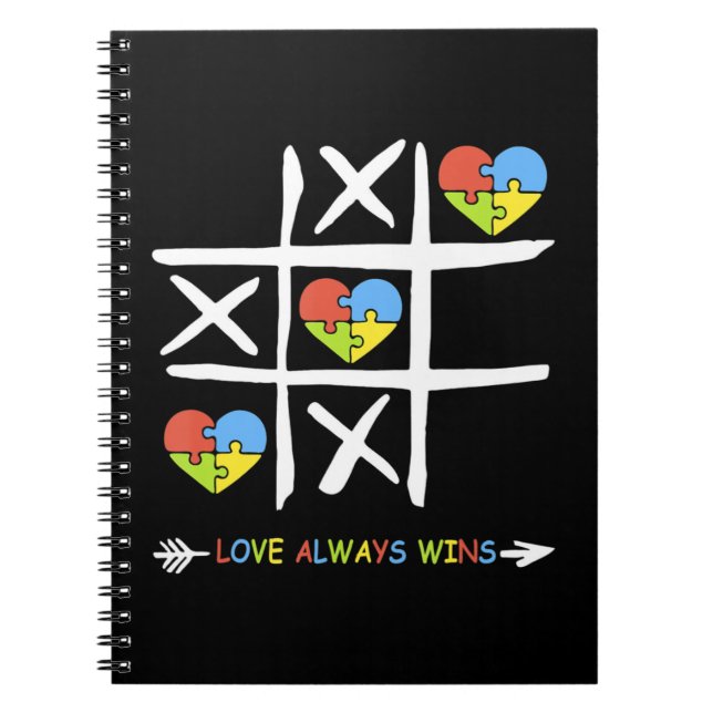 Cuaderno Buscando el título de Autism Awareness, Autism App (Frente)