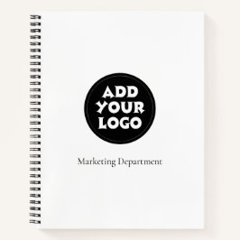 Cuaderno Business Logo And Text Simple Notebook