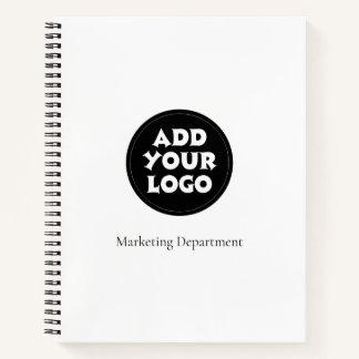 Cuaderno Business Logo And Text Simple Notebook