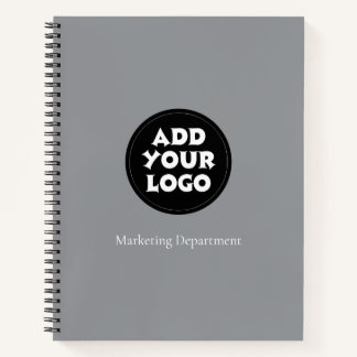 Cuaderno Business Logo And Text Simple Notebook