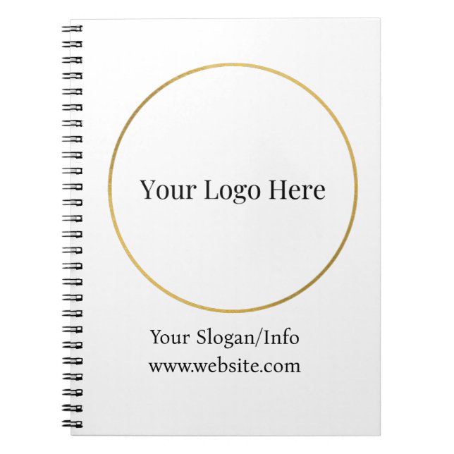 Cuaderno Business Logo | Modern Company Template (Frente)