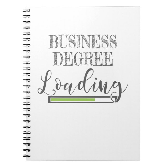 Cuaderno Business School Student Gift Business Degree Loadi (Frente)