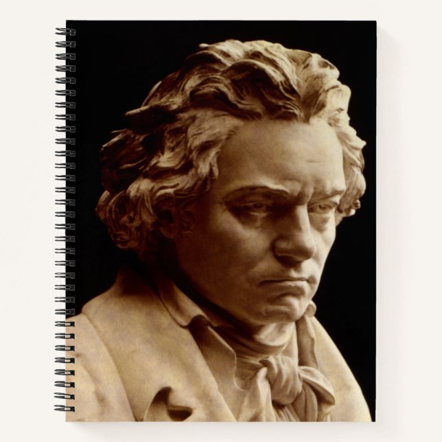 Cuaderno Busto de Ludwig van Beethoven (Anverso)