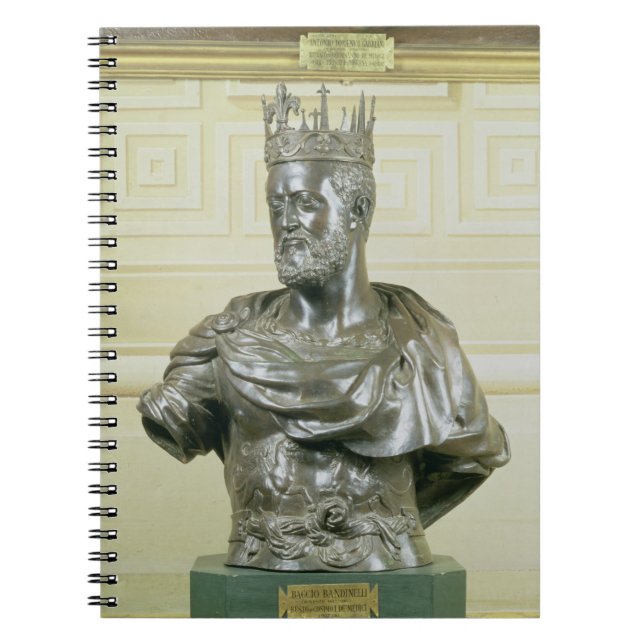 Cuaderno Busto del retrato de Cosimo I de Medici (1519-74) (Frente)