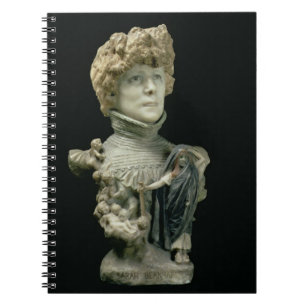 Cuaderno Busto del retrato de Sarah Bernhardt (1844-1923)