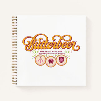 Cuaderno BUTTERBEER™ Disponible en Tabernas Mágicas