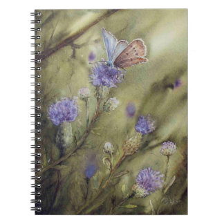 Cuaderno Butterfly and Thistles