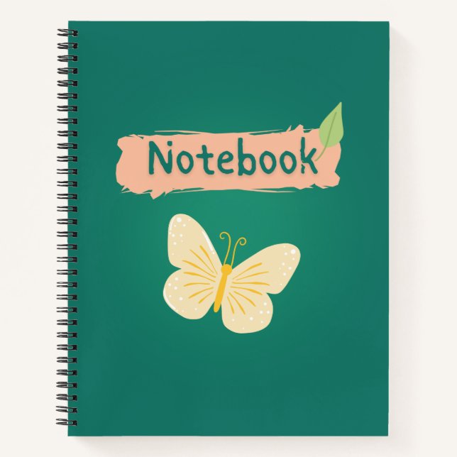 Cuaderno Butterfly Planner Notebook (Anverso)