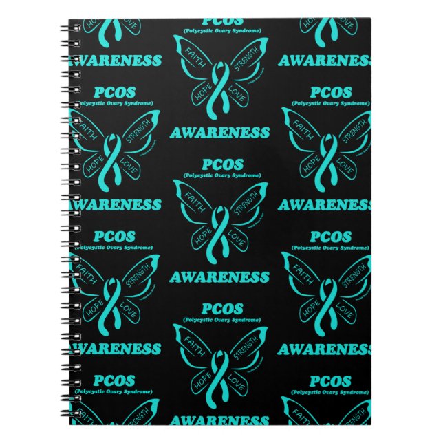 Cuaderno Butterfly/Warrior...PCOS Notebook (Frente)