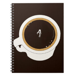 Cuaderno Buzo de Taza de Café