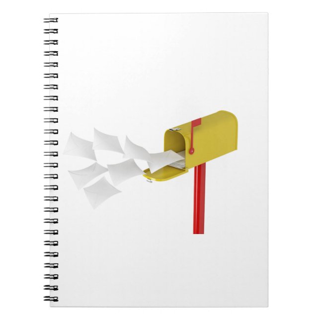 Cuaderno Buzón con letras voladoras (Frente)