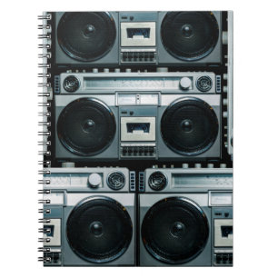 Cuaderno Buzón de radio vintage