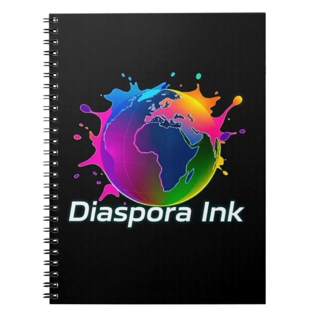 Cuaderno By Diaspora Ink.  Notebook/Journal.  (Frente)